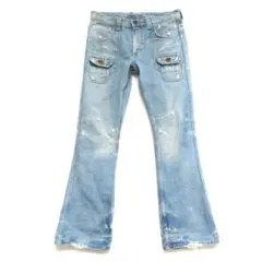 【Lee】リー　ビンテージ　ブーツカット　デニム　sizeM