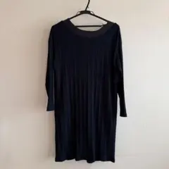 美品　index　セレモニーワンピース　ネイビー