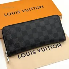 ルイヴィトン ダミエ グラフィット ジッピーウォレット ヴェルティカル 長財布