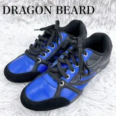 DRAGON BEARD ドラゴンベアード スニーカー 23.5 ローカット 青のサムネイル