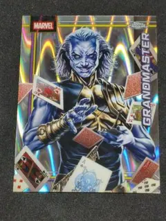 グランドマスター ウェーブリフラクター Topps Chrome Marvel