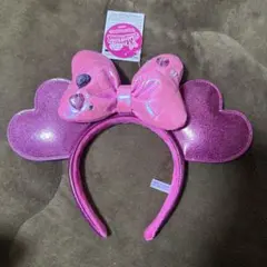 ディズニー　ミニーのファンダーランドカチューシャ　ミニパル　パルパルーザ　ピンク