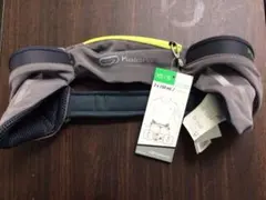★値下げ★新品タグ付／ランニングベルト／ボトルホルダー2＋ファスナーポケット1
