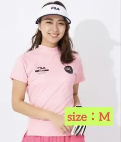 【新品未使用】FILA ゴルフウェア モックネックシャツ レディース
