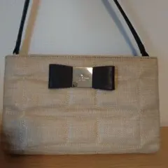 kate spade リボン付きサコッシュ