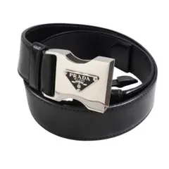 3/31まで限定値下げ［新品］PRADA レザー首輪 大型犬用 黒 スタッズ