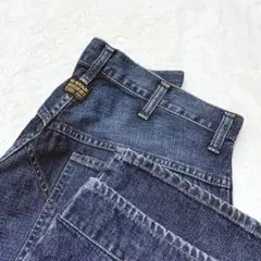 G-Star RAW ジースターロウ デニム W32 濃紺　ダブルニー　立体裁断