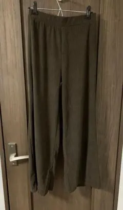 コーデュロイパンツ ワイドパンツ