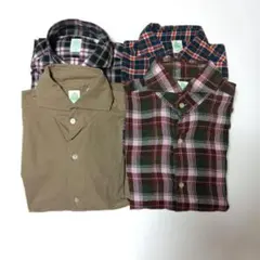 【値下げ中】メルカリ購入品 finamore 39&M シャツ 4枚 第1弾