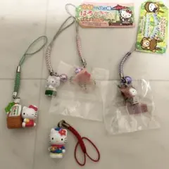ハローキティ　ストラップ　ご当地　まとめ売り