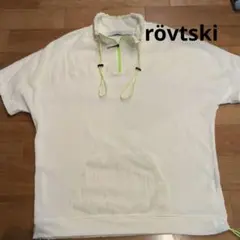 rövtski　ロフトスキー　ハーフジップTシャツ　ホワイトのサムネイル