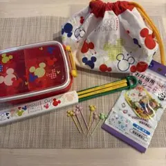 ミッキーマウス 子ども用弁当箱セットのサムネイル