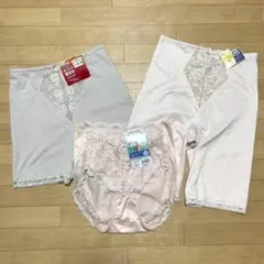 新品のみ ガードル3点セット/76/LLサイズ