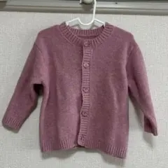 ユニクロ　UNIQLO ピンク カーディガン