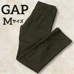 GAP オリーブ　グリーン ストレート　レッグパンツ　ギャップ