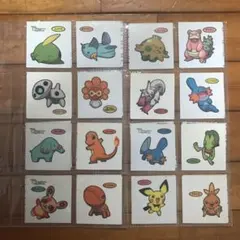 ポケモンパンシール  デコキャラシール　セット　130枚