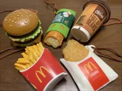 激レア！マクドナルド新品「フードストラップ1〜3弾＆マグネット」全コンプ21点 激レア！マクドナルド新品「フードストラップ1〜3弾＆マグネット」全