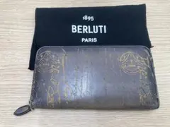 美品 Berluti カリグラフィ ラウンドファスナー長財布のサムネイル
