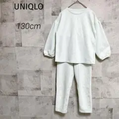 UNIQLO ユニクロ【130cm】パジャマ上下セット ミント エアリズム 長袖のサムネイル