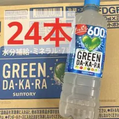 【熱中症対策に】サントリーグリーンダカラ600ml×24本のサムネイル