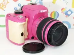 PENTAX K-X　希少なメタリックピンク デジタル一眼レフカメラSDカード付 PENTAX K-X 希少なメタリックピンク デジタル一眼レフカメラSDカード付