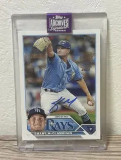Topps 直筆サインカード シェーンマクラナハン 25枚限定 - メルカリ