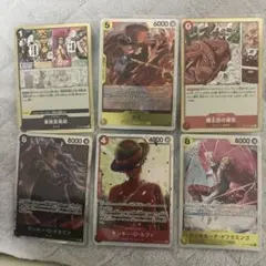 ワンピース トレーディングカードセット　師弟の絆