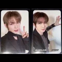 ATEEZ ヨサン 両面 トレカ EVERLINE GOLDEN HOUR