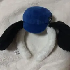 USJ 耳付きキャップ 青/黒/白