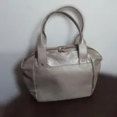 russet ラシット レザー調 トートバッグ シャンパンゴールド