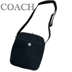 상태좋음 COACH コーチ ショルダーバッグ メンズ カバン 黒