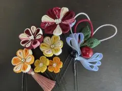 つまみ細工 髪飾り