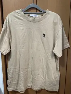 ポロ刺繍 ベージュ Tシャツのサムネイル