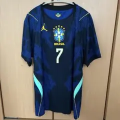 ブラジル代表 2026W杯 ラフィーニャ レプリカ USサイズ M アウェイ