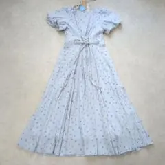 REDYAZEL　フラワープリントバルーンスリーブワンピース　花柄　ワンピース