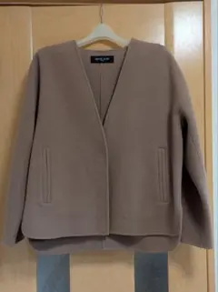 【MICHELE KLEIN】 ノーカラージャケット