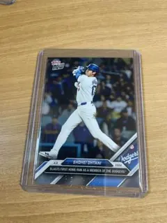 大谷翔平　ドジャース1号ホームラン　toppsのサムネイル