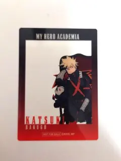 僕のヒーローアカデミア 爆豪勝己 クリアカード