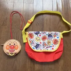 アンパンマン ポシェットとショルダーバッグセット