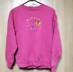 プーさん柄のスウェット Mサイズ