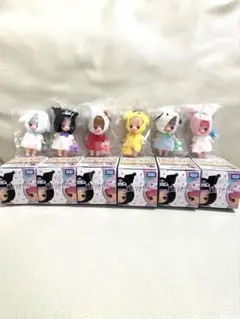 ト*ポ様 ぷちリカちゃん サンリオキャラクターズコレクション コンプリート　６個