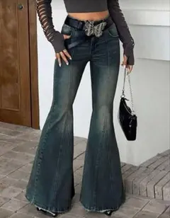 SHEIN フレアデニム XXL