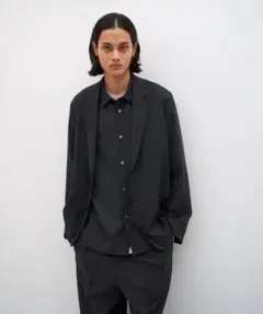 26ss ATON TWIST WOOL GAUZE | テーラードジャケットのサムネイル