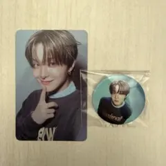 treasure wonderwall トレカ　缶バッジ　ジフン