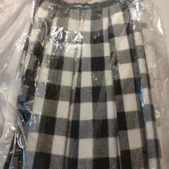 まやすー様専用OBLI　チェック柄フレアスカート Sサイズ