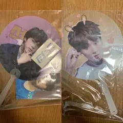 BTS ジン・ジョングク マスタークリアうちわセット