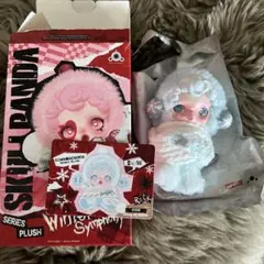 【新品】POP MART SKULLPANDA ぬいぐるみ SNOW