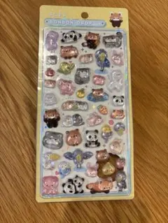 【正規品】イオン限定　あにまる ボンボンドロップシール