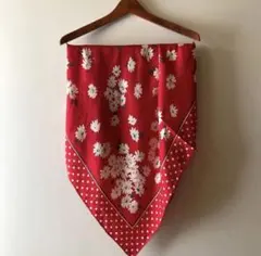 vintage 花柄 シルク スカーフのサムネイル