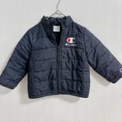 チャンピオン 中綿ジャケット 95 黒 アウター ジャンパー 上着 防寒 子供